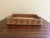 Vintage Woven Oak Pyrex Casserole Serving Basket With Leather Handles For Sale - Image 10 of 13