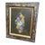 Fantastic Original Authentic Antique Botanical Oil Painting 1920 Still Life Signed Cluster of Flowers Antique Frame For Sale