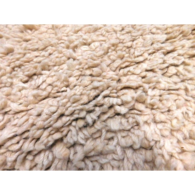 Vintage Hand Made Flokati Rug With Lush Wool Pile. For Sale - Image 9 of 13