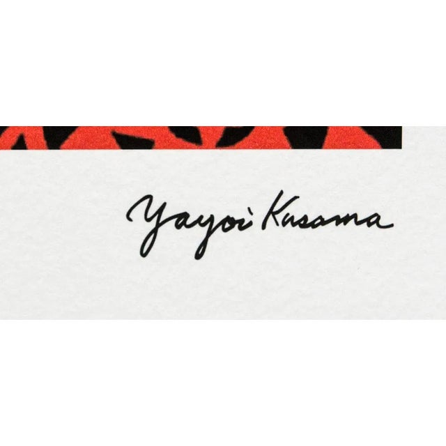 Pop Art After Yayoi Kusama, Pumpkin, Lithograph, 1990s For Sale - Image 3 of 6