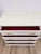 Coastal Mitchell Gold Bob Williams White Dresser, Brass Handles, 8 Drawer For Sale In Tampa - Image 6 of 13