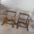 Vintage StavOak End Side Tables From Jack Daniels’ Barrel Staves by Jobie G. Redmond 1981 - A Pair For Sale - Image 4 of 13