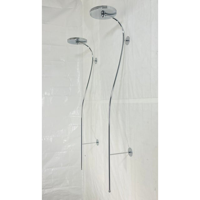 This exceptional pair of “Ionico” wall shelves was designed and manufactured in Italy by VG New Trend, a contemporary...