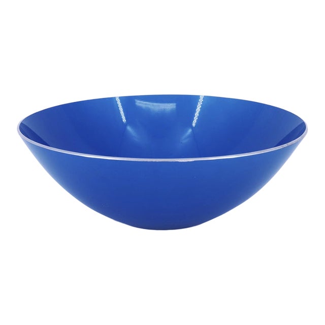 Vintage Emetlox Design Norway Anodized Aluminum Serving Bowl For Sale