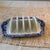 Shabby Chic Vintage Spode Blue Italian Four Division Toast Rack For Sale - Image 3 of 4