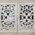 1960s Carved Wood and Painted Teak Cabinet With Mirrored Back For Sale - Image 4 of 6