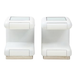 Ron Seff Night Stands / End Tables - A Pair For Sale