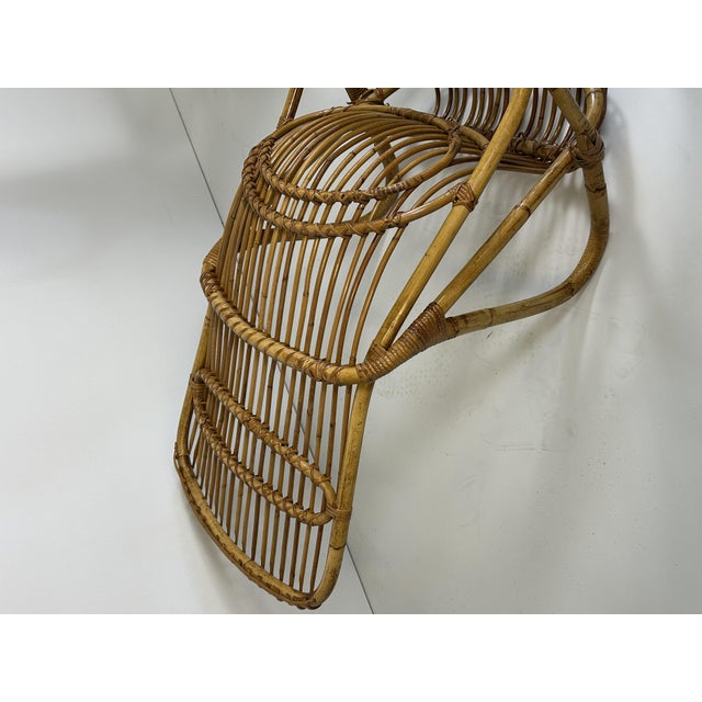 Wicker Armchairs, 1960s, Set of 2 For Sale - Image 8 of 9