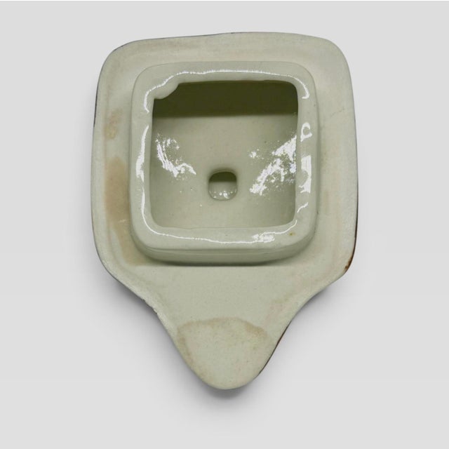 Mid 20th Century Ceramic Lidded Creamer Hand-Painted Floral Berry Motif For Sale In Washington DC - Image 6 of 12