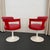 Metal 1970s Pair of Mid-Century Modern Raspberry Tulip Accent Chairs by Daystrom For Sale - Image 7 of 8