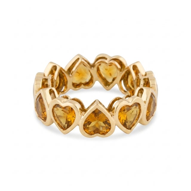 Illuminate your style with the radiant charm of the eternity band. This beautiful ring showcases a continuous, flowing...