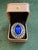 Art Deco Bochic "Orient" Vintage Diamond, Blue Opal & Tanzanite Ring Set 18K Gold & Silver For Sale - Image 3 of 18
