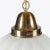 Curve appeal – our Pumpkin opaline glass and brass pendant light design is inspired by mid-century lighting and features a...