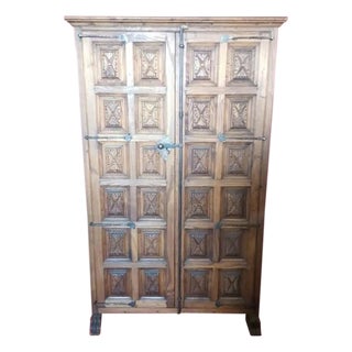 Late 18th Century Cupboard or Cabinet, Walnut, Castillian Influence, Spain Restored For Sale
