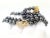 1980s 1980s Angela Cummings Hematite Bead Yellow Gold Necklace For Sale - Image 5 of 9