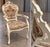 1980s Vintage French Style Floral Upholstered Wood & Chenille Dining Chairs - Set of 8 For Sale - Image 11 of 12