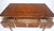 Baker Very Fine All Rosewood & Brass Gallery Trim Petit Desk Console Table MINT! For Sale - Image 10 of 14