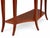 Modern Barbara Barry for Baker Furniture Modern Mahogany Console Sofa Entryway Table For Sale - Image 3 of 5