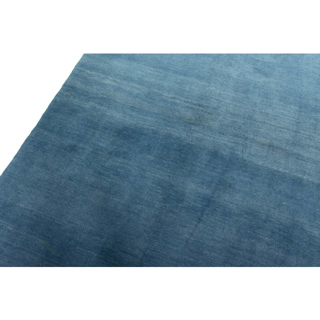 Hand-Knotted Gabbeh Loribaft Rug For Sale - Image 5 of 11