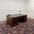 Large Classic English Chesterfield Partner Desk, in Very Good conditions. Designed 1890 to 1919