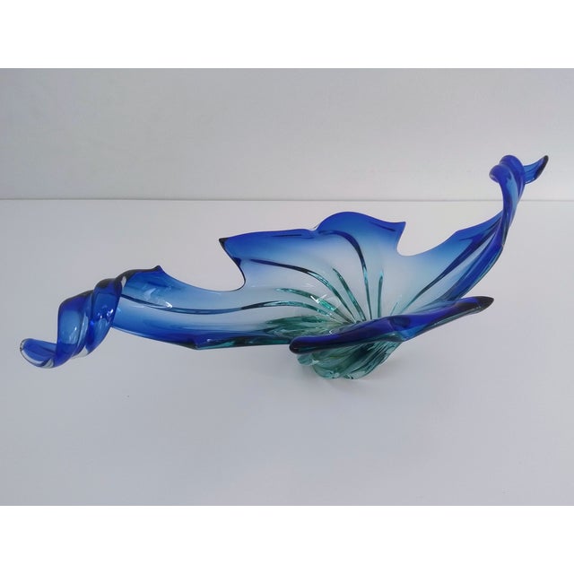 Mid-Century Modern Mid-Century Murano Glass Bowl, Italy, 1960s For Sale - Image 3 of 13
