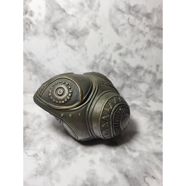 Unique design and shape on this Chinese Symbolic vessel. Probably made during the Republic Dynasty. This piece is a great...