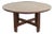 Early Gustav Stickley Antique Mission Oak Arts & Crafts Round Dining Table, Circa 1901 For Sale