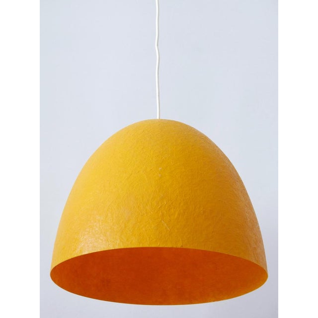 Mid-Century Modern Mid-Century Modern Fiberglass Pendant Lamp, 1970s For Sale - Image 3 of 18