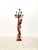 Carved and Gilded Wooden Torch-Style Floor Lamp, 1970 For Sale - Image 12 of 12