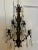 Pair 1920's Crystal Candle Sconces For Sale - Image 10 of 11