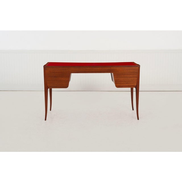 Edward Wormley for Dunbar – Rare Vanity and/or Writing Desk, Circa 1945 For Sale - Image 14 of 16