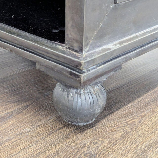 Restoration Hardware One Drawer Nightstand With Shelf For Sale - Image 11 of 11