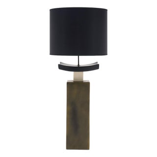 Sculptural, Ceramic Table Lamp, French, Vintage 1970s For Sale