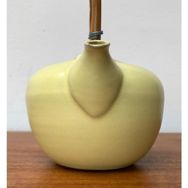 Mid-Century Ceramic Teapot with Bamboo Handle, 1960s For Sale - Image 18 of 18