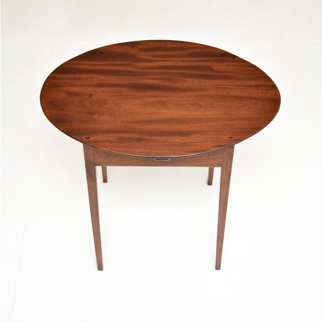 Antique Edwardian Occasional Side Table, 1900s For Sale - Image 4 of 7