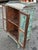Early 20th Century. Artisan Painted Two Door Display Cabinet For Sale - Image 9 of 14