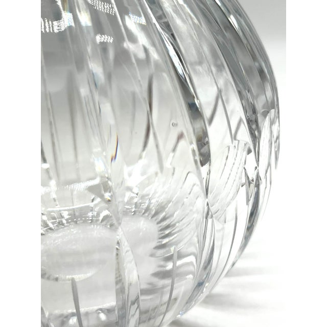 Mid-Century Modern Vase in Lead Crystal For Sale - Image 13 of 15