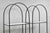 Mid 20th Century Vintage Mid Century Modern Narrow Arched Wrought Iron Etagere Bookcase - A Pair For Sale - Image 5 of 14