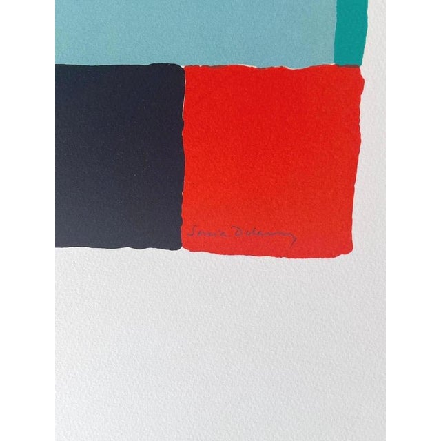 Sonia Delaunay, Untitled, 1970, Lithograph For Sale - Image 7 of 8