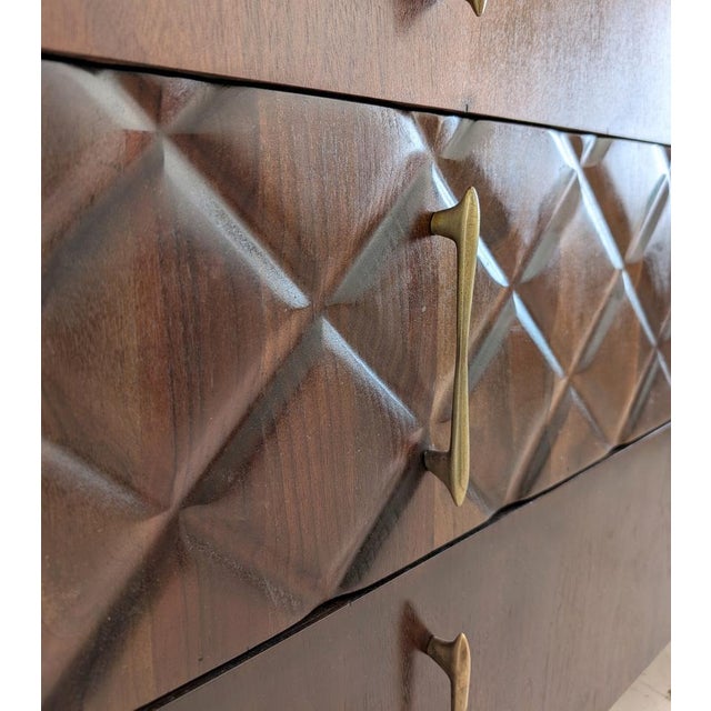 Vintage Mid-Century Danish Sculptural Walnut Sideboard by Piet Hein, 1960s For Sale - Image 11 of 18