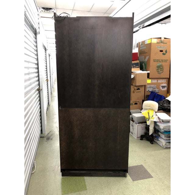 Howard Miller Bow Front Glass Wine Spirit Cabinet Chairish