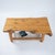 Oak Coffee Table with Lower Rope Shelf, 1970s For Sale - Image 12 of 18