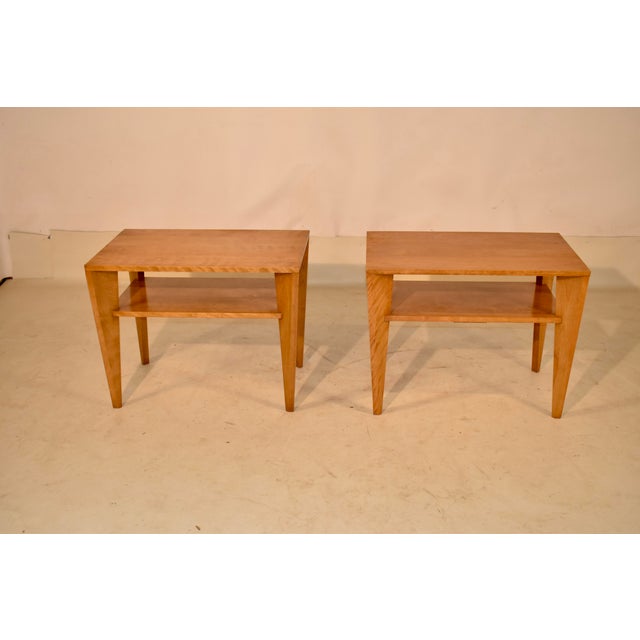 1940s Pair of Conant-Ball Side Tables by Russel Wright For Sale - Image 5 of 7