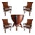 Authentic Rare Vintage Thomasville Ernest Hemingway Dining Set For Sale