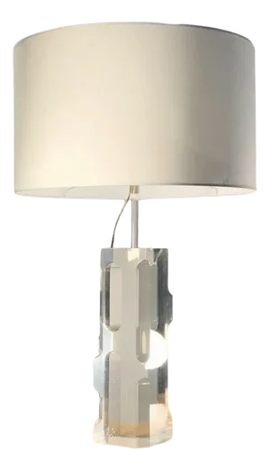 Table Lamp in Acrylic Glass by Alessio Tasca, Italy, 1970