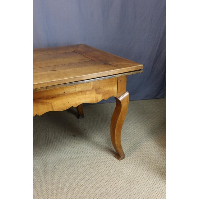 Wood 19th Century Large Dining Room Table For Sale - Image 7 of 18
