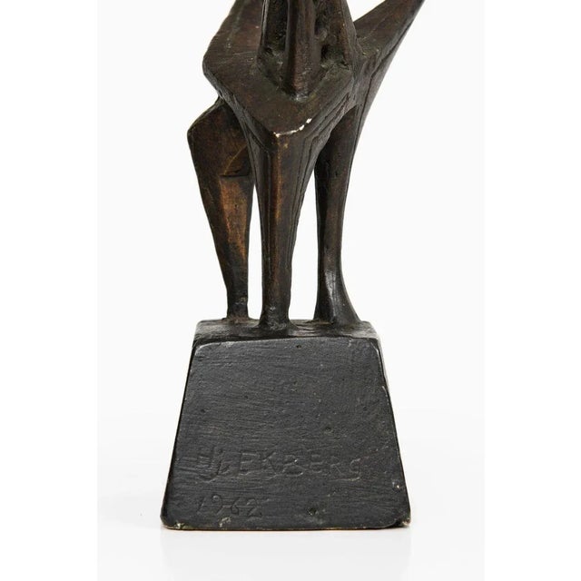 Hjalmar Ekberg, Abstract Sculpture, 1960s, Wood For Sale - Image 3 of 7