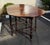 Wood Antique Elite Furniture Co Mahogany Gate Leg Drop Leaf Expandable Table For Sale - Image 7 of 16