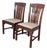 Late 20th Century Blacker House Mahogany Side Chairs in the Style of Greene and Greene Arts & Crafts, a Pair For Sale