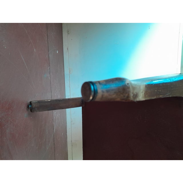 Antique Louis XV Style Voltaire Armchair with Gobelin Upholstery, 1850s For Sale - Image 6 of 13